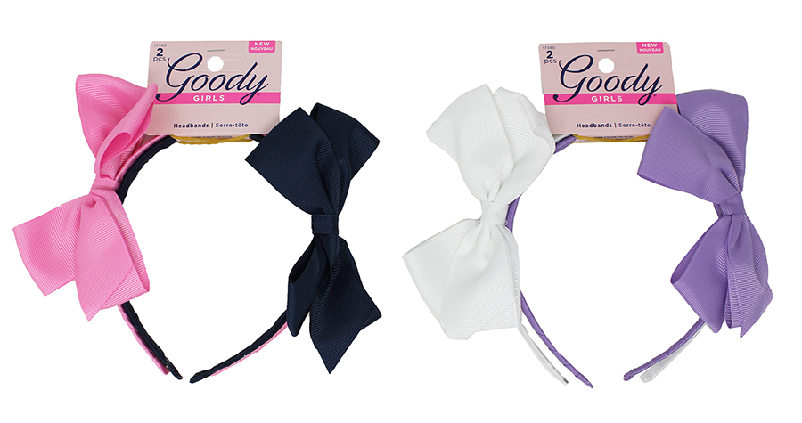 Goody Girls Grosgrain Bow Headband, 1 Ct